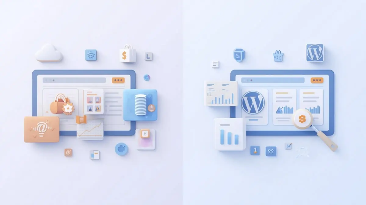 Advantages of Free Solutions (WordPress, OpenCart)