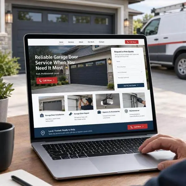 Garage Door Website Design