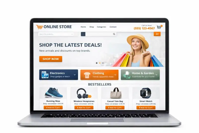 Ecommerce Website Design for Scalable Online Sales