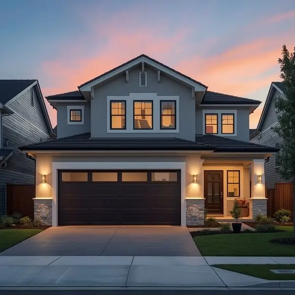 Modern garage door company website project