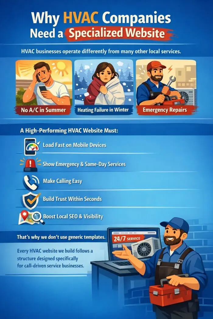 HVAC solutions website