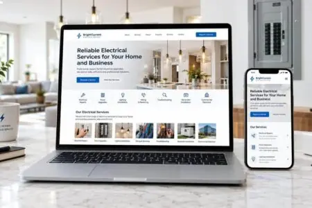 Electrician Website Design