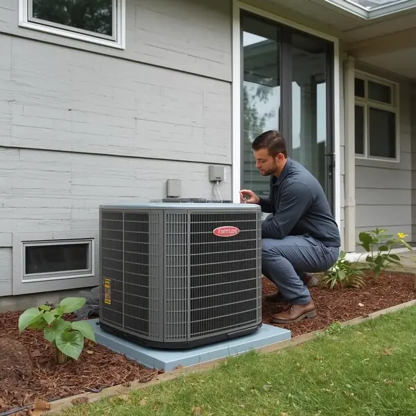 residential HVAC technician service