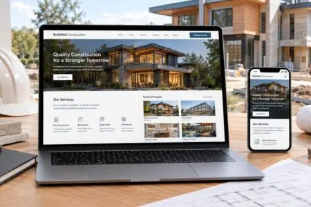 Construction Website Design