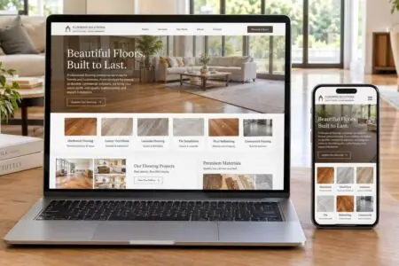 Flooring Contractor Website Design