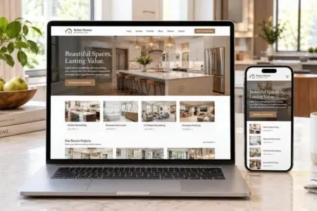 Remodeling Contractor Website Design