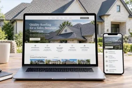 Roofing Website Design