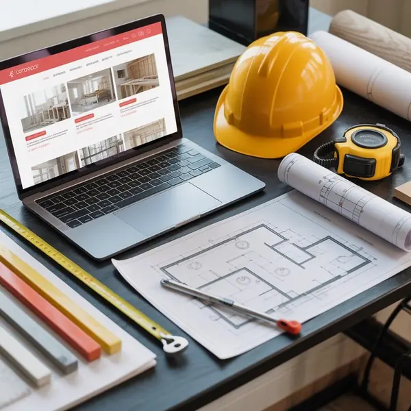 professional contractor website design