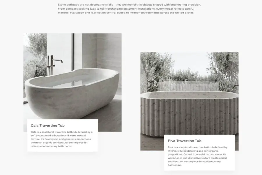 Web Design - Hubway Stone Custom