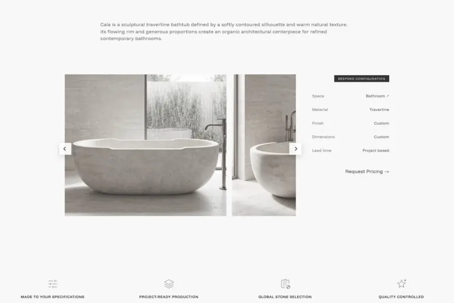Web Design - Hubway Stone Custom