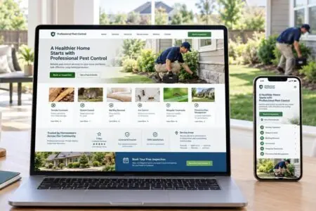 Pest Control Website Design